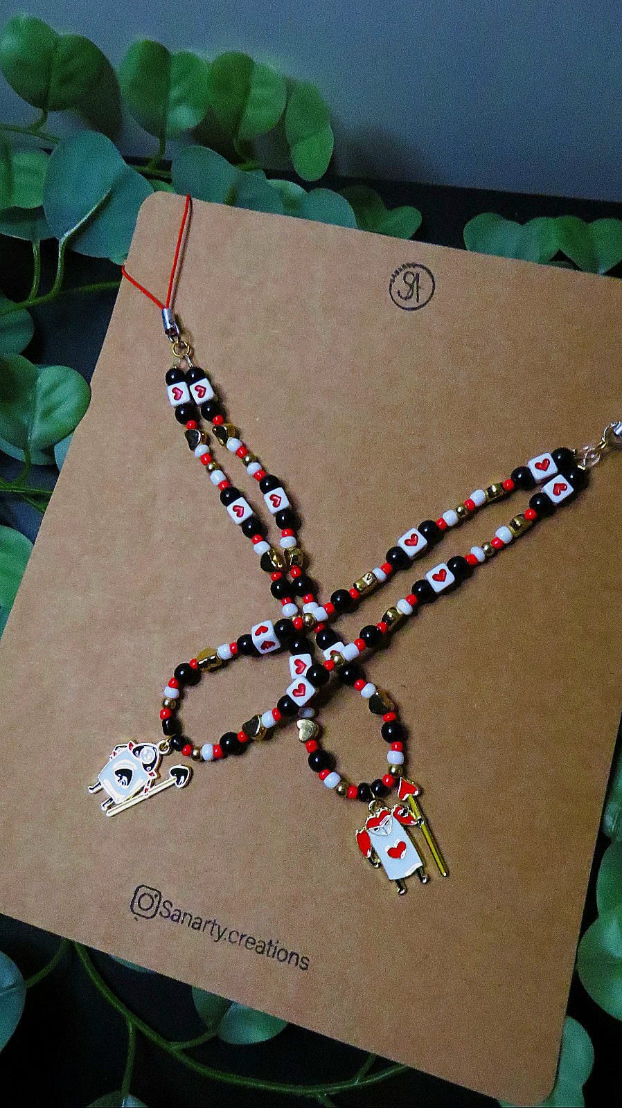 Phone cord set Alice in Wonderland